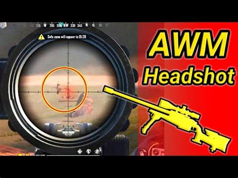 AWM Headshot Only || Free Fire - YouTube