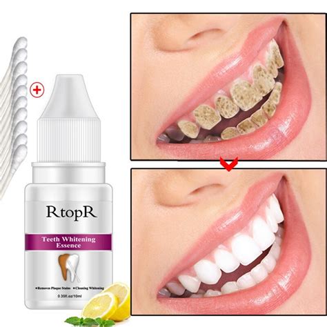 Rtopr Teeth Whitening Essence Oral Hygiene Daily Use Dental Effective