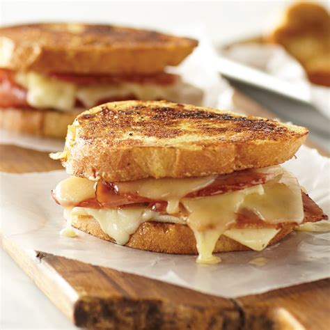 French Toast Ham And Cheese Sandwich Recipe From H E B
