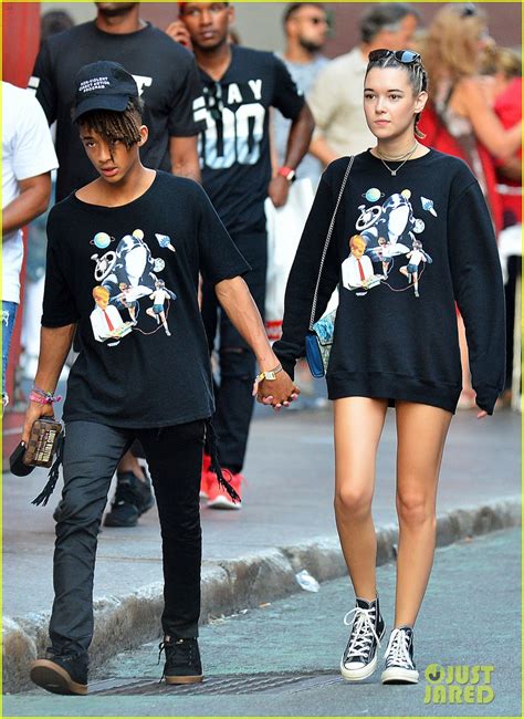 jaden smith and girlfriend sarah snyder rock matching outfits in nyc photo 1016588 photo