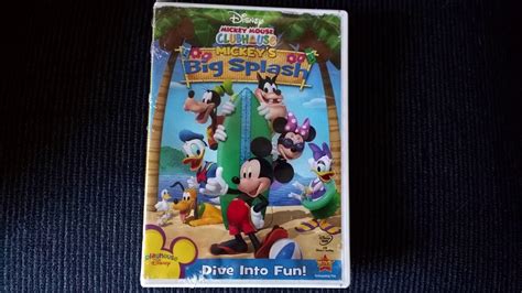 Mickey Mouse Clubhouse Mickeys Big Splash Dvd Overview Youtube