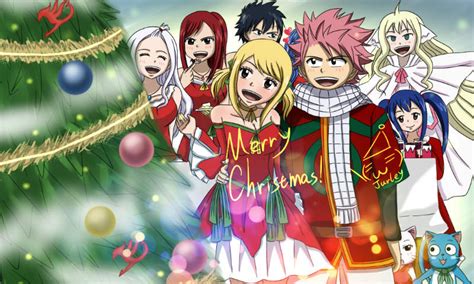 Fairy Tail Merry Christmas By Jurleyran On Deviantart