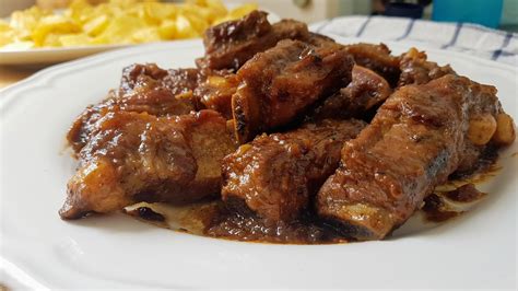 costillas de cerdo en salsa la cocina de pedro y yolanda