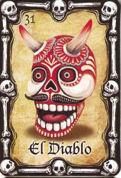 31 El Diablo Loteria De La Muerte Loteria Collection