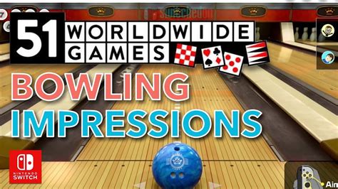 10-pin Bowling | 51 Worldwide Games Nintendo Switch - YouTube