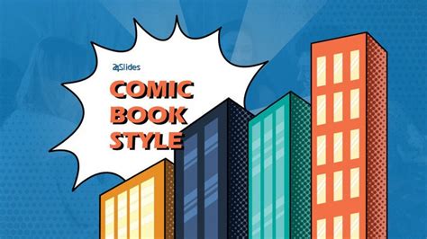 Comic Book Themed Powerpoint Template Free Powerpoint Template
