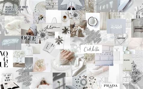 For our collage cuties ?: Aesthetic white background | Computer achtergrond, Laptop ...