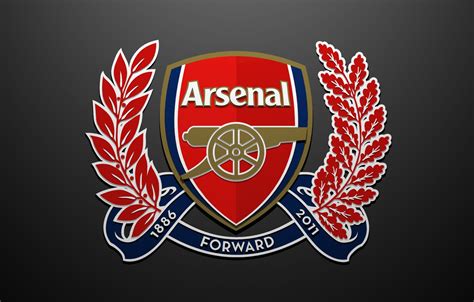 Обои футбол клуб Logo арсенал Football Arsenal картинки на рабочий