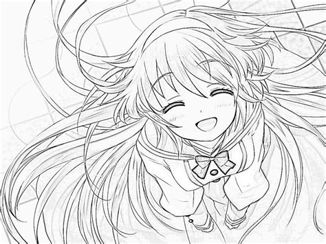 Anime Girl Drawing 2 By Katkoyox On Deviantart