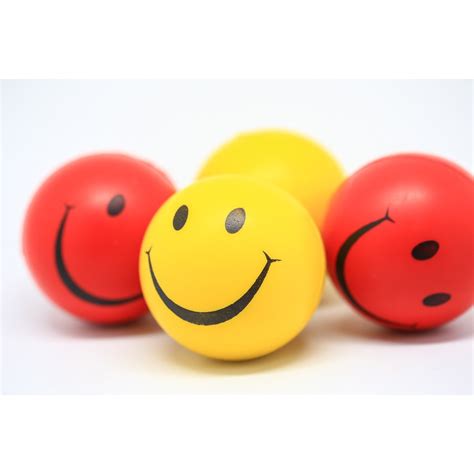 Qoo10 Stress Ball Smiley Face Toys