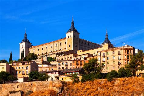 The Alcazar Of Toledo Castile La Mancha Spain