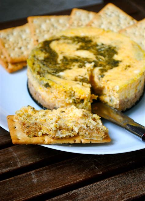 Butternut Squash Pesto Cheesecake Savoury Food Savory Cheesecake