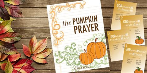 How To Teach Your Kids The Pumpkin Prayer Christ Centered Holidays