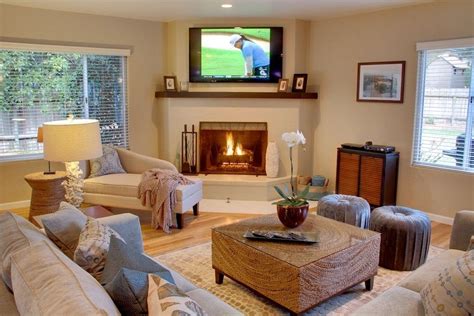 Living Room Layout Ideas With Fireplace And Tv