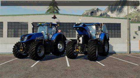 Fs19 New Holland T7 Hd Tractor V1 Simulator Games Mods