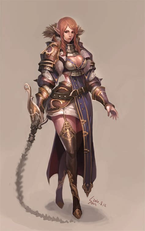 dsng s sci fi megaverse female sci fi fantasy character concept designs part 1
