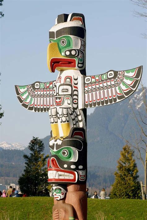Enlarged Images From This Site Native American Totem Totem Pole