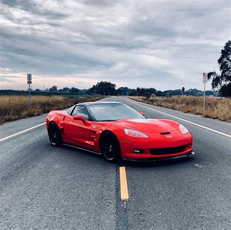 Chevrolet Corvette C6 Zr1 Painted In Torch Red Photo Taken By