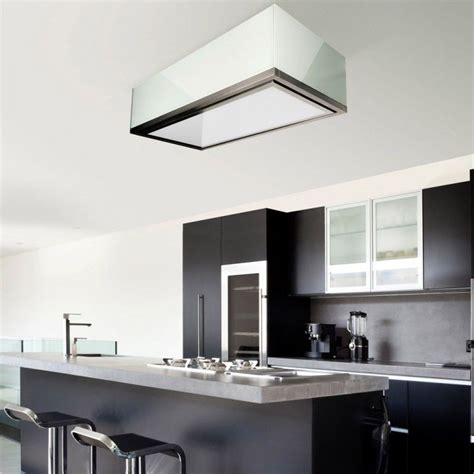Cosmic ceiling cooker hood black glass. Lumen Ceiling Cooker Hood 1200mm x 600mm | Cooker hoods ...