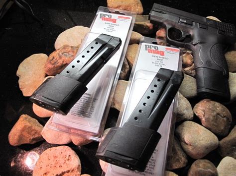 2 Pack Mandp Shield Extended Promag 9mm 10 Round Magazine Mag Magazines 9 Mm