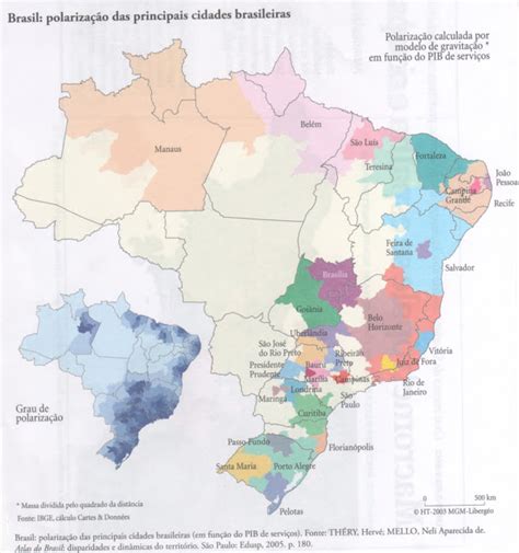 Brasil Polarização Principais Cidadaes Brasileiras
