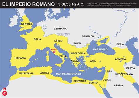 ClÁsicos Goya Mapas Interactivos Del Imperio Romano