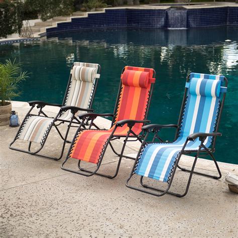 Maybe you would like to learn more about one of these? Coral Coast Zero Gravity Chair - Stripes - Outdoor Chaise ...