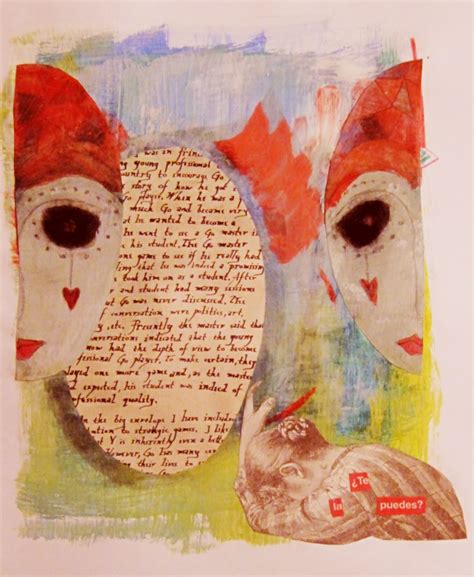 Altered Art Mixed Media Collage Journal Page Constanza Flickr