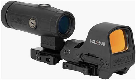 Holosun Hs510c Reflex Red Dot Sight Hm3x 3x Magnifier Combo Set