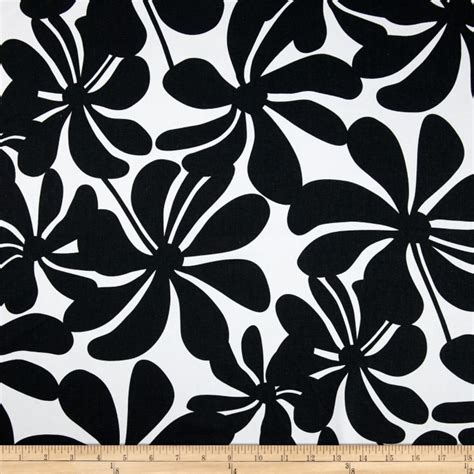 Premier Prints Twirly Blackwhite Discount Designer Fabric
