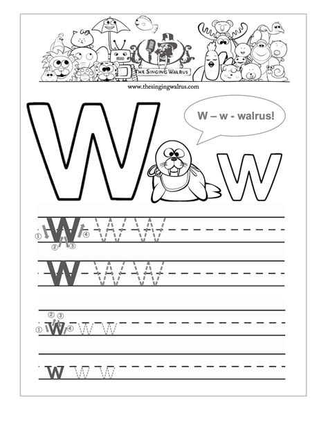 Pebbles present, writing capital letters. Free Handwriting Worksheets for the Alphabet