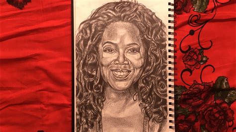 Drawing Oprah Winfrey Tutorial Youtube