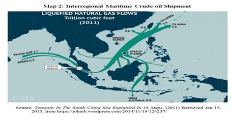 Estimate Of Trade Transits The South China Sea Indus Research
