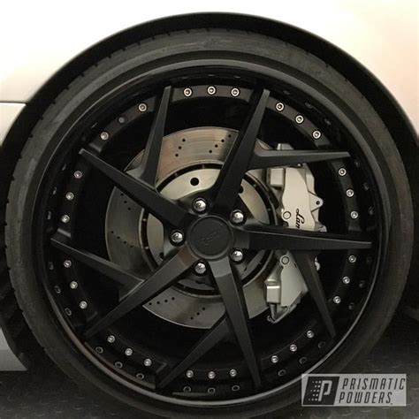 Black Powder Coated Rsv Forged Lamborghini Wheel Gallery Project