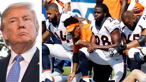 Trump Nfl Owners Afraid To Take Action Against Kneeling Players Fox News