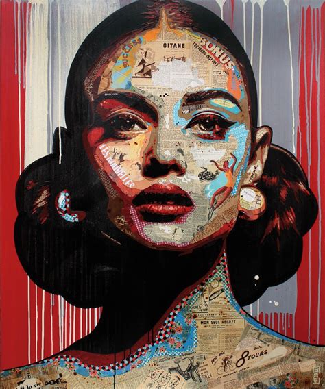 Pin By Elize Moulder On Collage And Arts Painting Faces Acrylic Art