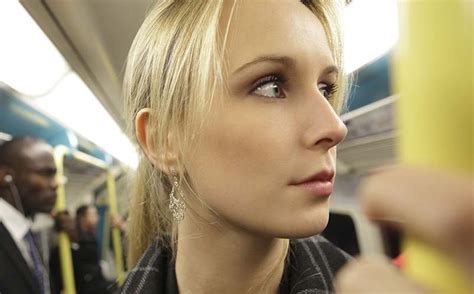 Pretty Blonde Girl Candid Pic Inside A Train Voyeur Hub