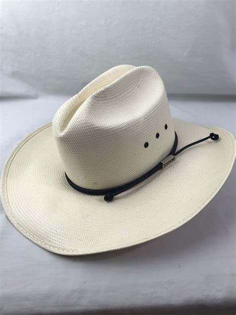 Stetson Straw Hat 10 X Collection Carson Billys Western