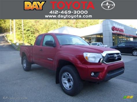 2014 Barcelona Red Metallic Toyota Tacoma V6 Sr5 Access Cab 4x4