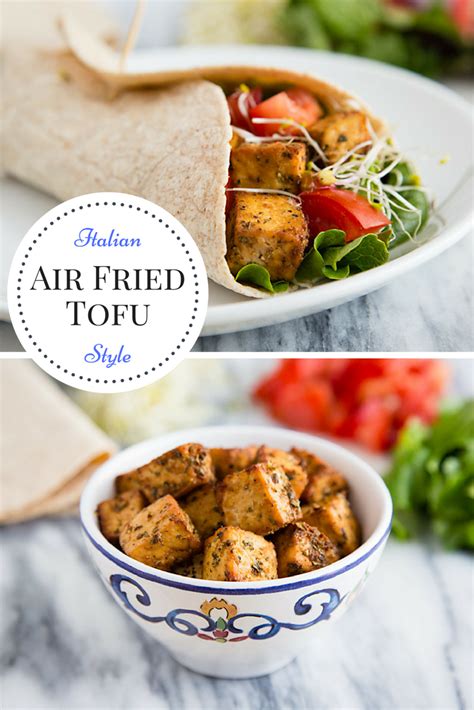 Tempeh is an amazing tofu replacement with more protein and easier prep! Air Fried Tofu Italian Style | FatFree Vegan Kitchen