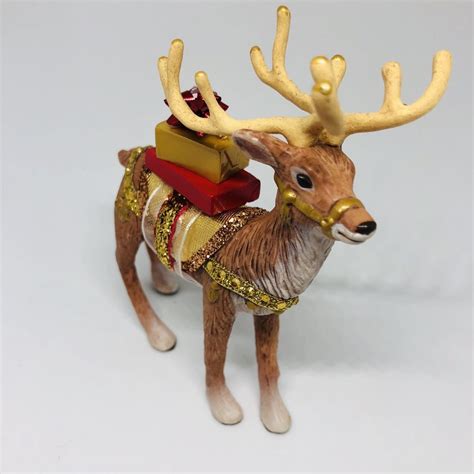 Hallmark Keepsake Ornament Father Christmass Reindeer 2016 For Sale
