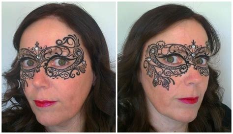 Beautiful Masquerade Mask By Anita Lyn Of Dazzle Face Painting Nz