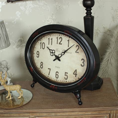 Vintage Oval Mantel Clock Melody Maison