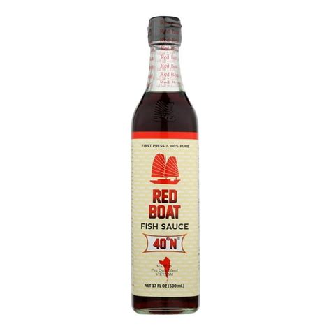 Red Boat Fish Sauces Primary Ingredient 17 Oz