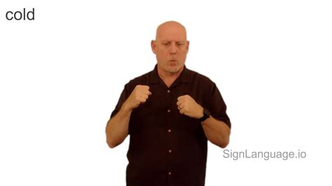 Cold In Asl American Sign Language 5 Video Examples