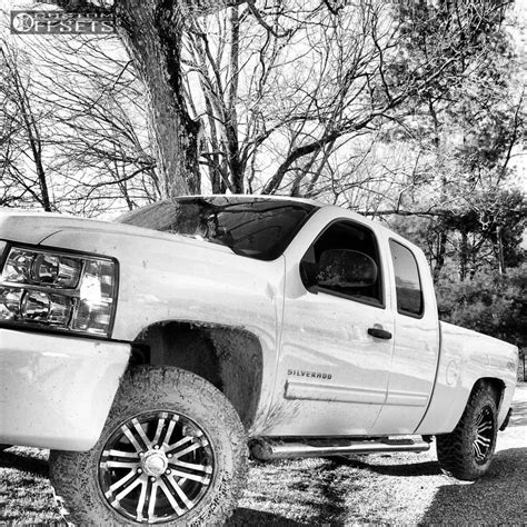 2011 Chevrolet Silverado 1500 With 17x9 11 Axe Offroad 1197 And 285