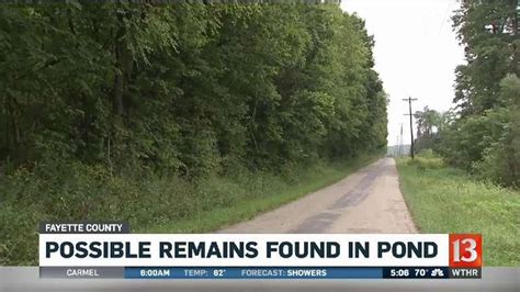 Possible Human Remains Found In Fayette County Renews Interest In