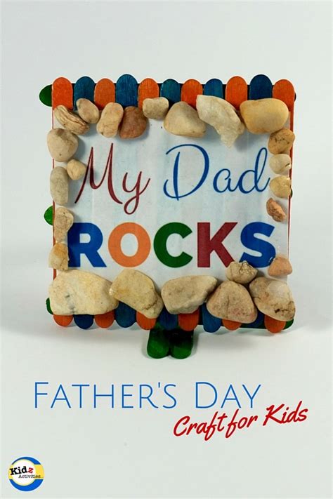 25 Fathers Day Crafts For Kids To Make Modern
