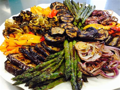Marinated Grilled Vegetable Platter With Whipped Goat Cheese Recipes From A Monastery Kitchen