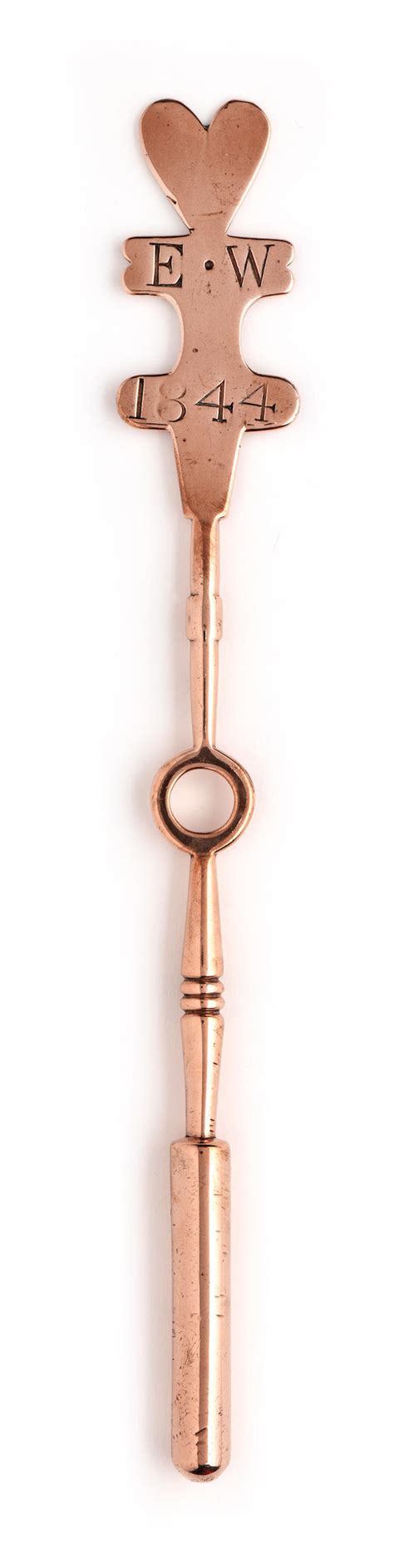 Bonhams A Rare Copper Poking Stick British Dated 1844